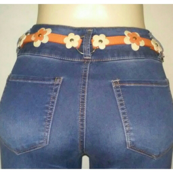 Orange Flower Belt - Picture 3 of 3